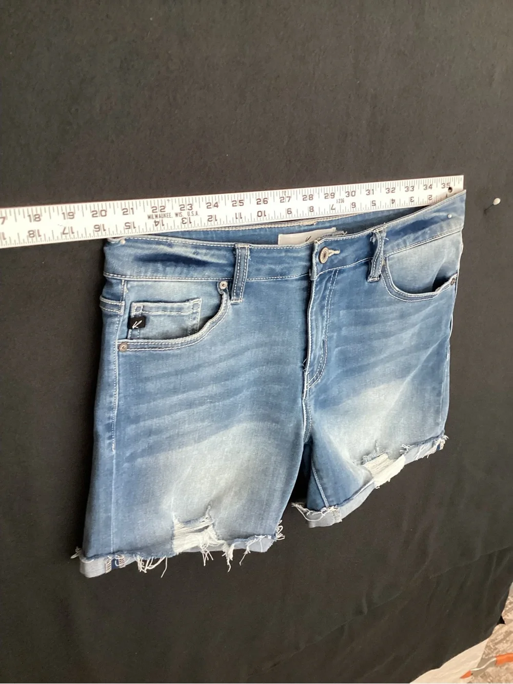 Kancan women’s jean shorts